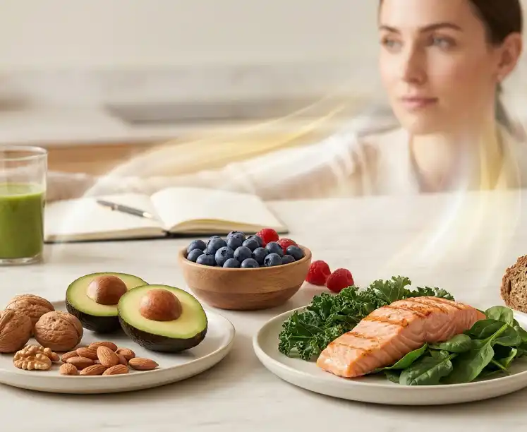 Beyin sisini dağıtan zihin dostu besinler ve sağlıklı diyet tabağı