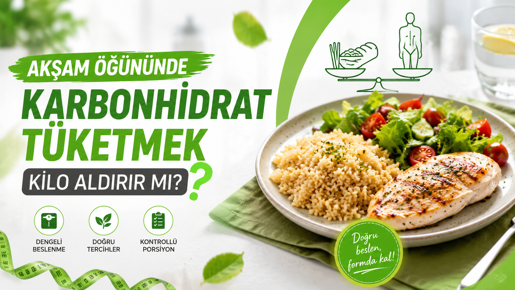 Akşam Öğününde Karbonhidrat Tüketmek Kilo Aldırır mı?