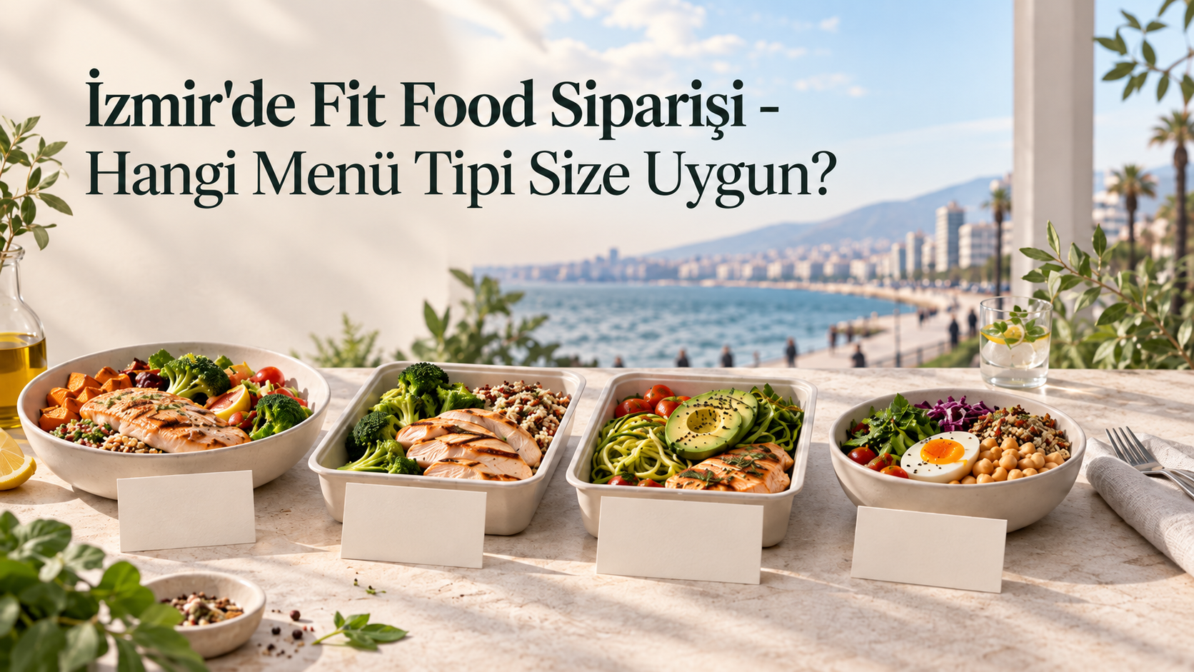 İzmir'de Fit Food Siparişi - Hangi Menü Tipi Size Uygun?