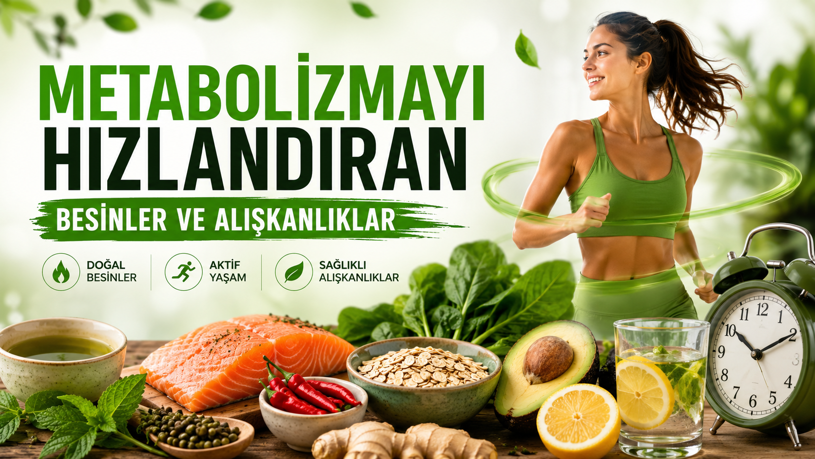 Metabolizmayı Hızlandıran Besinler ve Alışkanlıklar