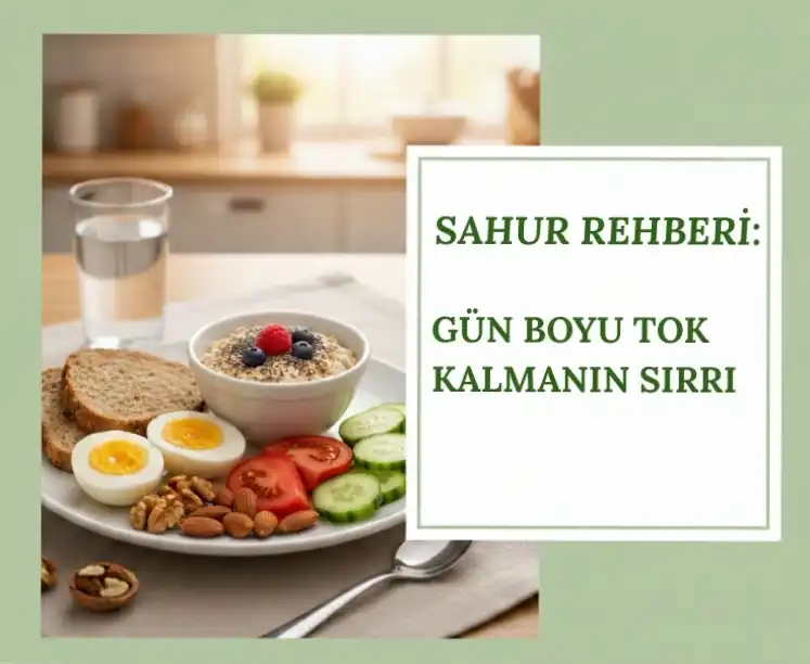 Sahur Rehberi: Gün Boyu Tok Kalmanın Sırrı