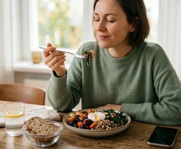 Yemek Yerken Anda Kalmak: Mindful Eating